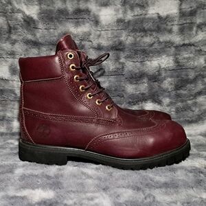 Timberland 6 Inch Premium Brogue Boots Size 10.5 Men's